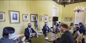 Reunión de gabinete económico