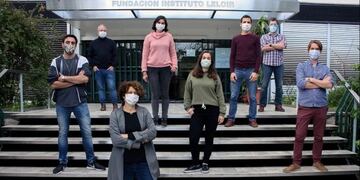 Científicos argentinos a cargo del desarrollo del test que detecta anticuerpos al Covid-19 (Foto: Clarín)