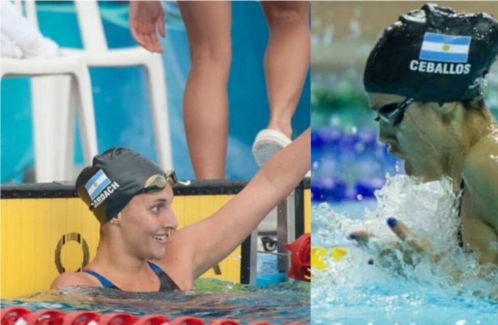 Bardach y Ceballos con victorias en el Campeonato Argentino de Natación
