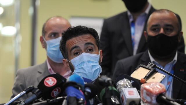 Leopoldo Luque, médico del exfutbolista argentino, Diego Maradona (Foto: EFE/ Enrique García Medina)