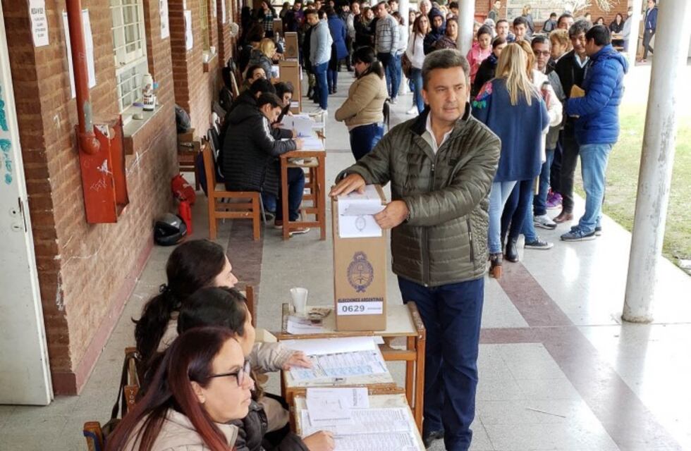 Zimmermann votó y destacó la afluencia de público