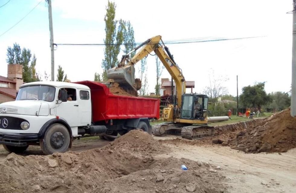 Avanzarán las obras de cloacas en Sierras Chicas