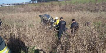 El siniestro se produjo este domingo a la tarde a pesar de que habu00eda buenas condiciones climu00e1ticas.