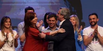 Alberto Fernandez y Cristina Kirchner\u002E (REUTERS)\u002E