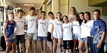 Equipo misionero de lucha olímpica que entrena en el CePARD\u002E (El Territorio)
