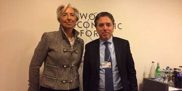 Dujovne con Lagarde