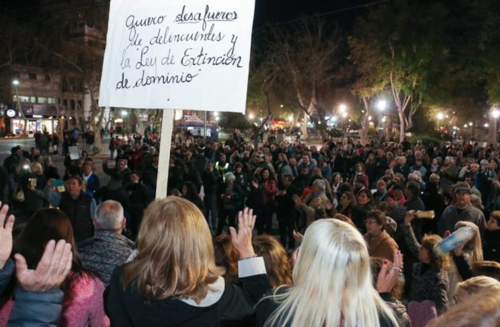 #21A: San Juan marchó por el desafuero de Cristina Kirchner