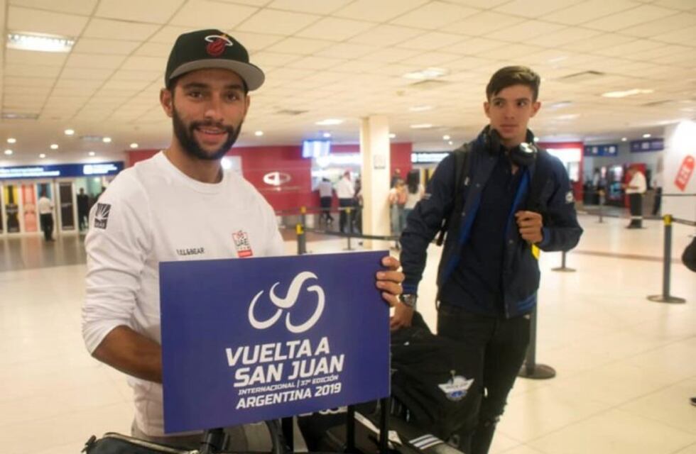 A seis días de la Vuelta, llegaron los primeros equipos a San Juan