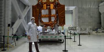 Francisco Murcia, licenciado de San Rafael que participó en el proyecto del satélite SAOCOM 1B