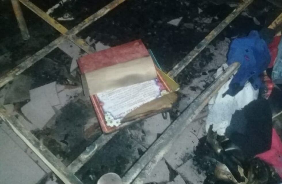 Alcoholizada, incendió la habitación donde duerme su hija y sus nietos