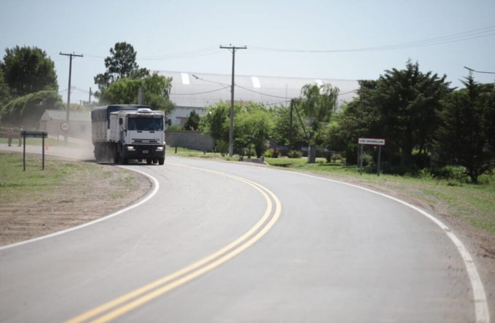 Quedó inaugurada la ruta que une Villa Santa Rosa a Las Gramillas