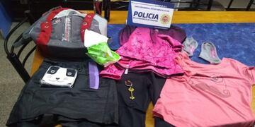 En Falda del Cañete hallaron elementos que fueron robados en Alta Gracia