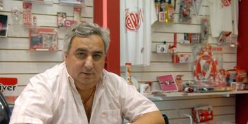 River y el caso Ameli-Tuzzio: reapareció José María Aguilar y dio detalles del escándalo\u002E (TELAM)