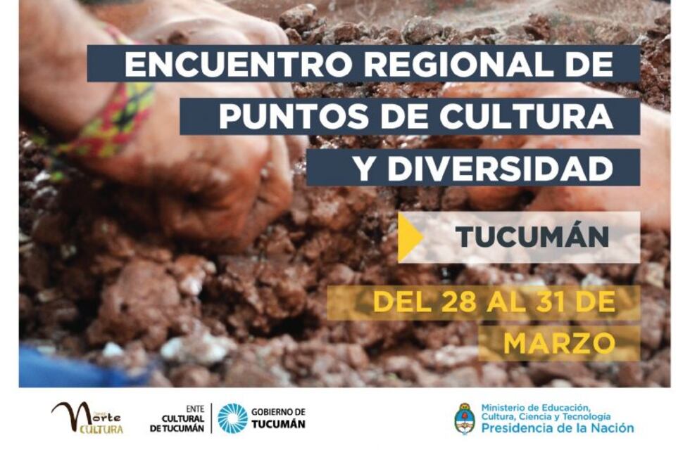Tucumán será sede del Encuentro de Puntos de Cultura y Diversidad del NOA
