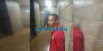 Matías Chacón enla cárcel\u002E