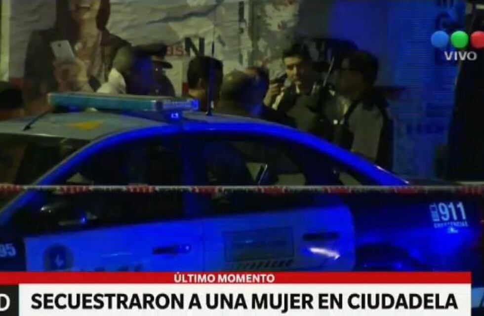 Una mujer sufrió un secuestro exprés en Liniers y fue liberada en Ciudadela