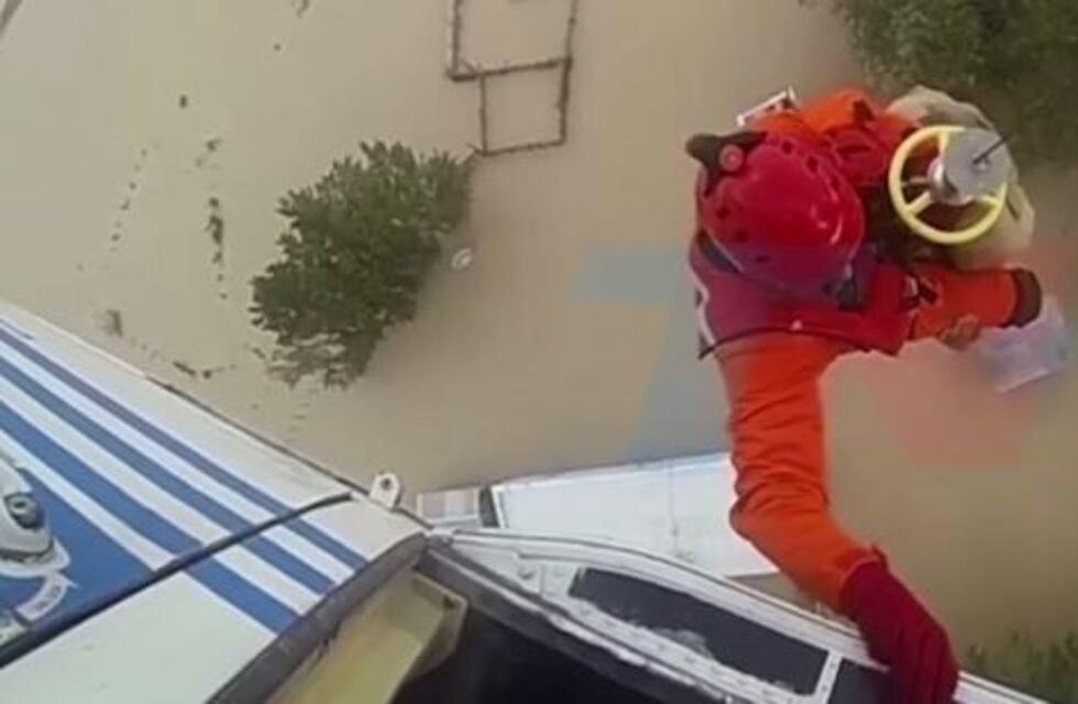 Comodoro Rivadavia: milagroso rescate aéreo de un vecino que vivió una semana a la intemperie