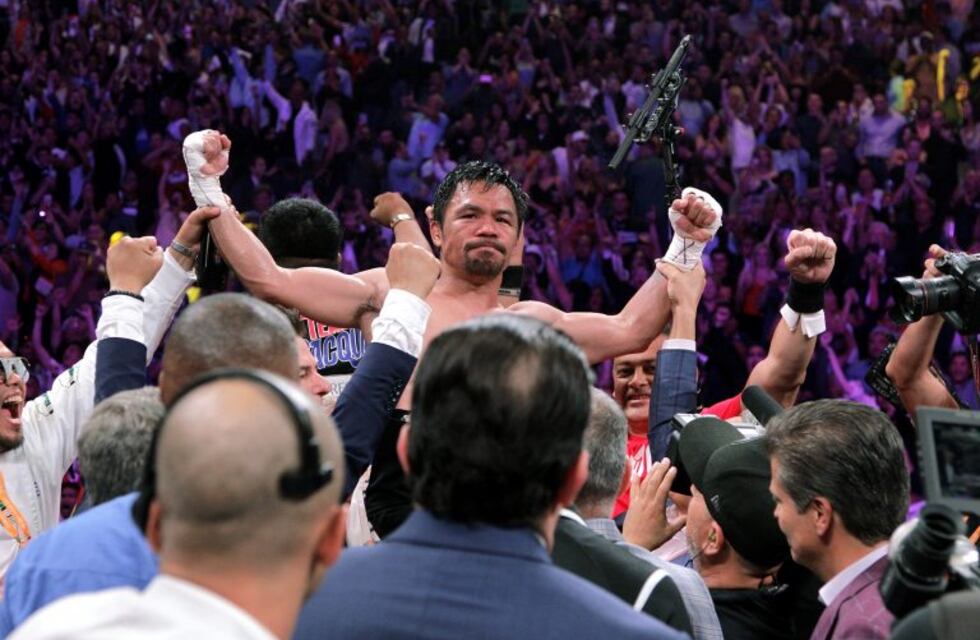 Manny Pacquiao quebró el invicto de Keith Thurman y unificó el título mundial