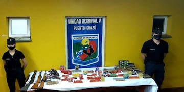 El allanamiento se produjo por una denuncia de un hombre contra su padre\u002E