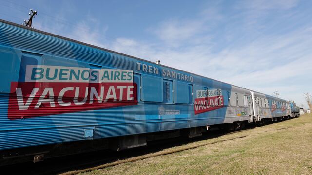 El Tren Sanitario llegará a Azul y Cacharí.