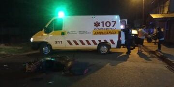 Según los vecinos, ya fueron cuatro los accidentes por esa zanja\u002E