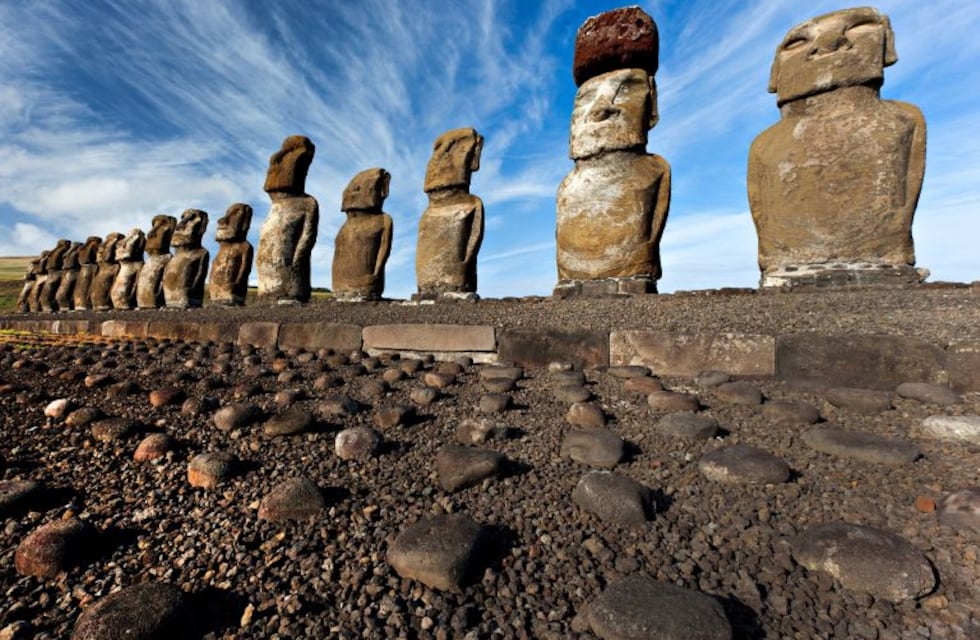 Los guardianes infinitos de la Isla de Pascua