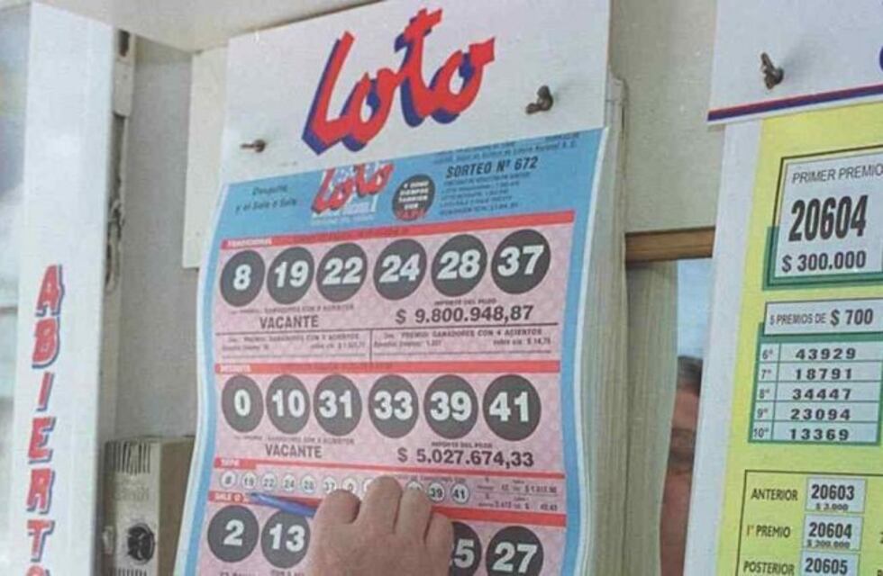 Un bahiense ganó más de 36 millones en el Loto