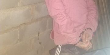 Disparaba al aire durante la tarde del lunes\u002E Foto: Policía de San Luis\u002E