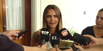 La legisladora lanzó sus propias consignas contra la interrupción voluntaria del embarazo\u002E (@amaliagranata)