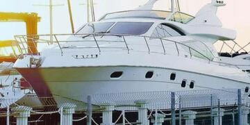 El yate está valuado en un millón de dólares\u002E