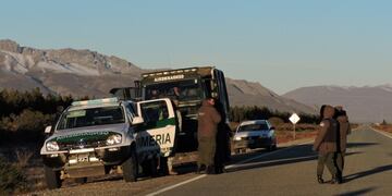 Gendarmería en Chobut\u002E