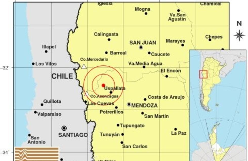 Más de 35 pequeños sismos se registraron este fin de semana en Mendoza y San Juan