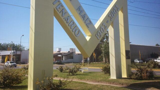 El espécimen fue divisado en la localidad de Monte Maíz, provincia de Córdoba. (web)