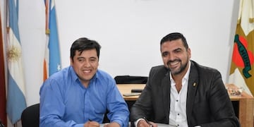 Harrington y Vuoto firmaron un convenio de colaboración y cooperación