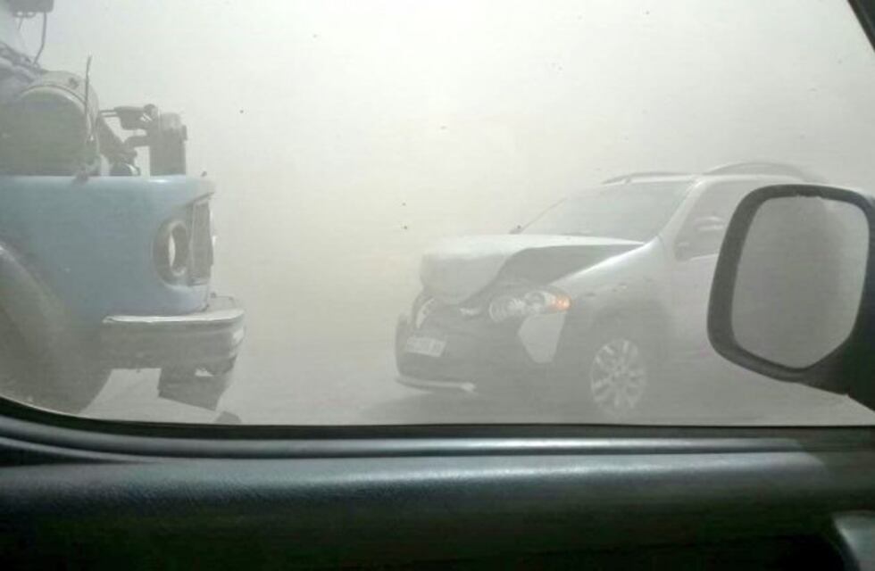 Murió un joven que había chocado durante la tormenta de viento y polvo