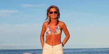 La atleta también fue mordida por una serpiente mientras estuvo ausente de la competencia\u002E (Facebook)