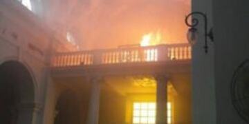 Catedral quemada en San Nicolu00e1s 5