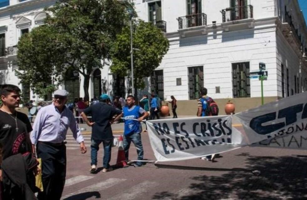 Organizaciones sociales protestan contra Macri y el Presupuesto 2019