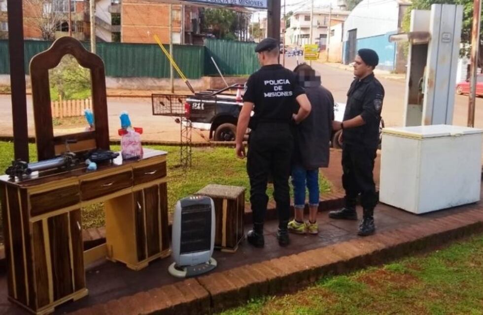 Dijo que "se estaba mudando" pero había robado todo de una casa