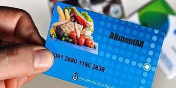 Tarjeta alimentaria\nCrédito: (web)