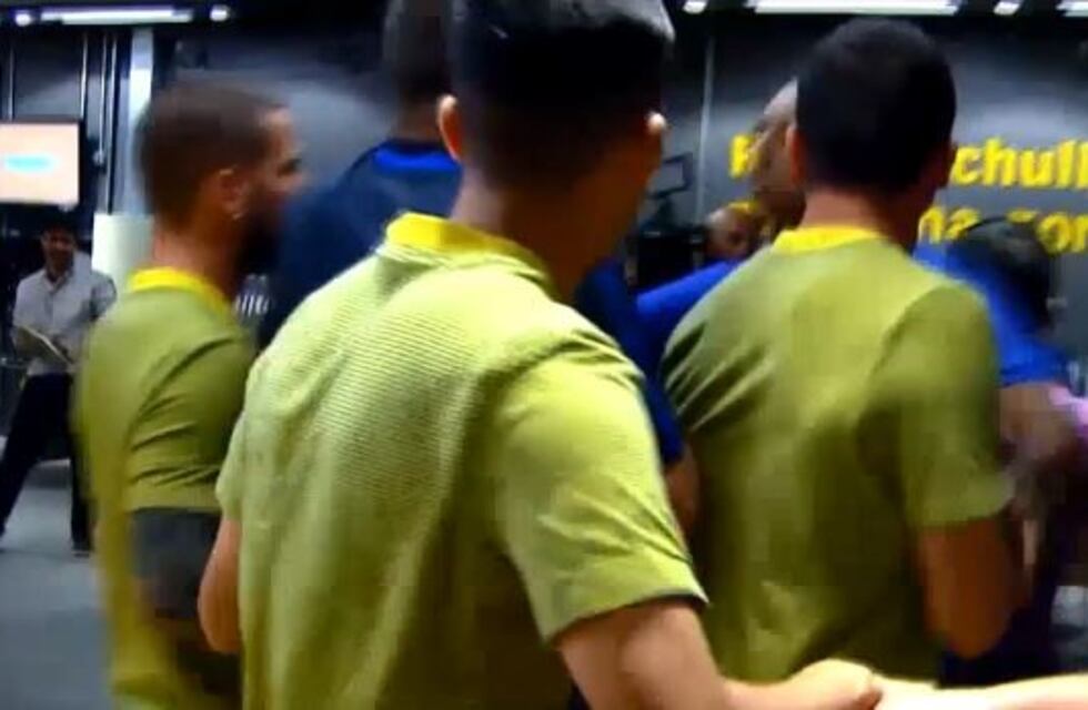 Jugadores de Boca casi se van a las piñas con gente del Cruzeiro en zona de vestuarios