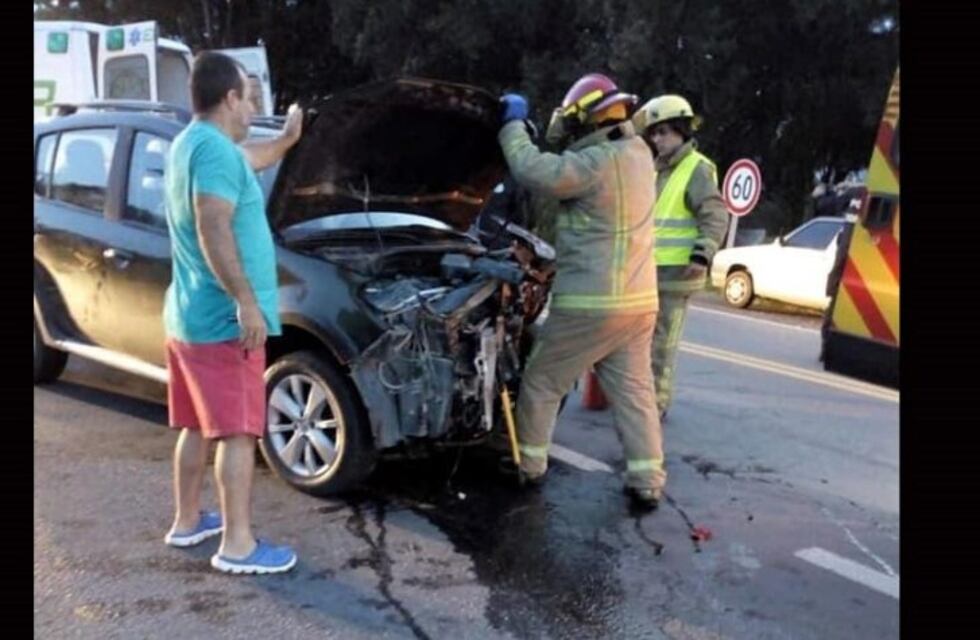 Seis heridos en un accidente en La Cumbre