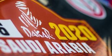 Placa del Dakar 2020\u002E