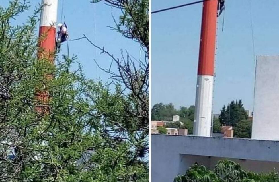 Denuncian que continúan trabajando "de manera ilegal" en la instalación de una antena
