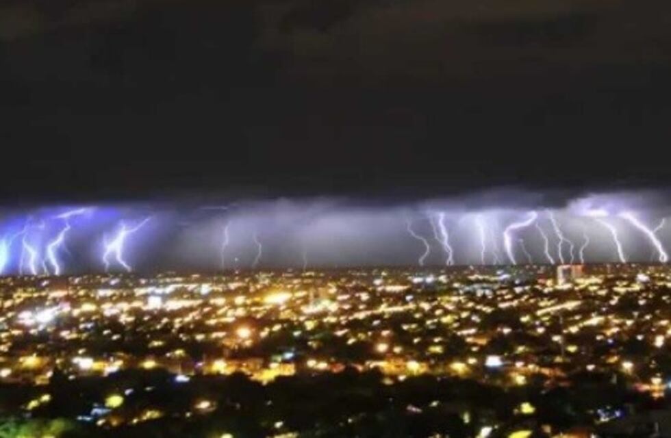Fuerte tormenta de agua y piedra en el Gran Mendoza