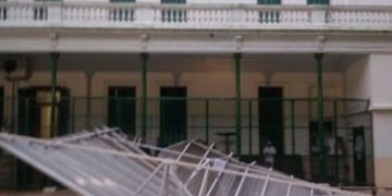 La tormenta fue breve, pero de gran intensidad (web)\u002E