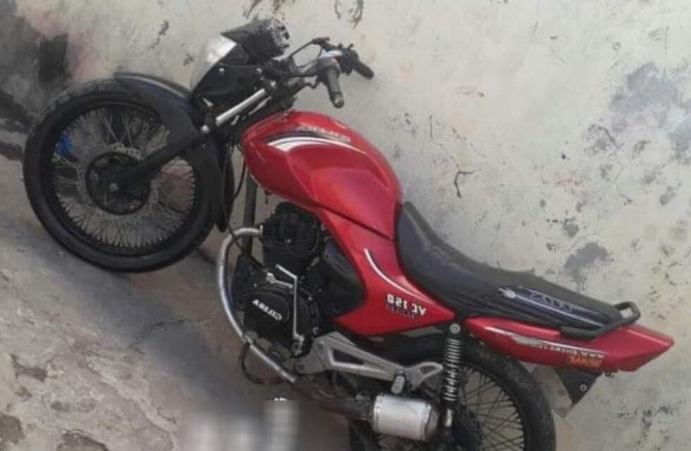Le robaron la moto y era su herramienta de trabajo