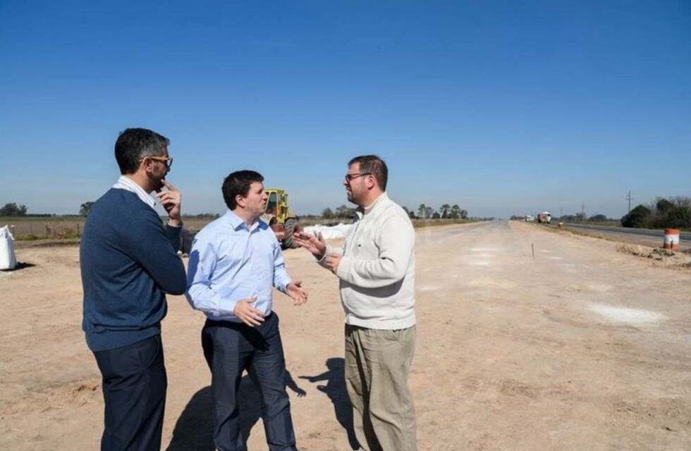 Avanzan las obras de la autopista sobre la Ruta 34