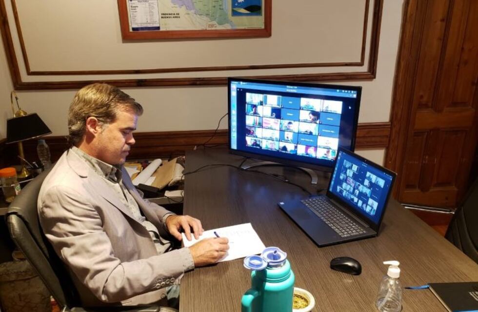 Piaggio participó del encuentro online de intendentes con el gobernador Bordet