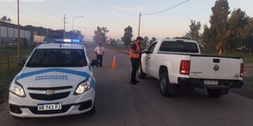 Son estrictos los controles en los accesos a Morteros